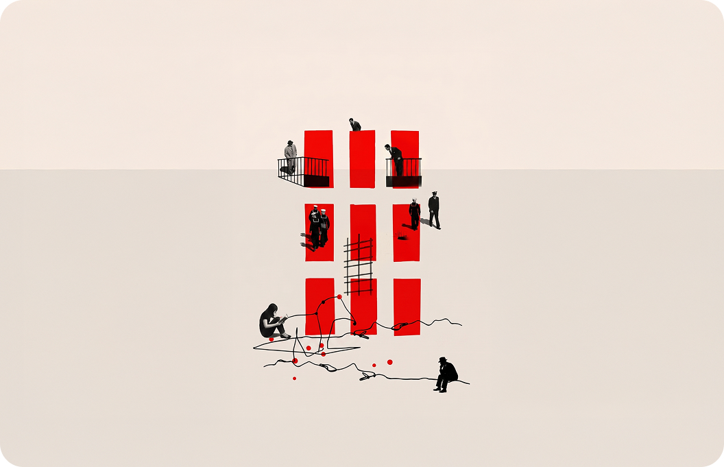 Conceptual art illustration